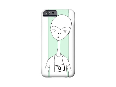 Camera guy camera illustration iphone case threadless playoff