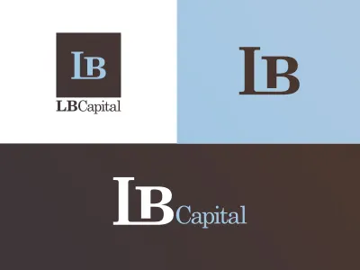 LB Capital branding financial gms lb lb capital logo monogram
