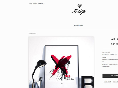 Treize SHOP illustration shop