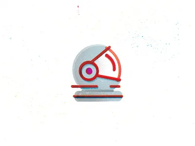 Spaceman astronaut helmet logo mark