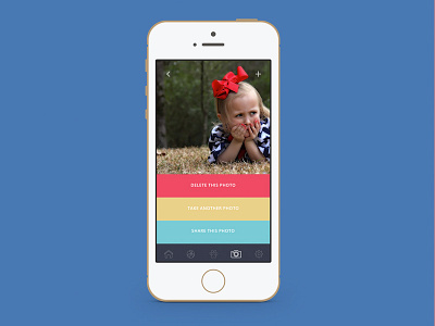 Mockup for Internet Safety Teaching Application child kid mobile photos