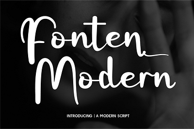 Fonten Modern - Contemporary Script bold font branding branding font calligraphy font chic font contemporary font design elegant font fashion font font graceful font handwritten font luxury font modern font script font sophisticated font stylish font typeface typography wedding font