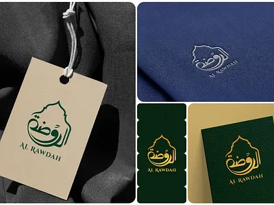 Al Rawdah Arabic Logo for fashion brand al rawdah al rawdah logo arabc calligraphy logo arabic brand arabic calligraphy arabic logo branding calligraphy artist calligraphy font calligraphy logo fashion brand logo islamic fashion islamic heritage logo logoconcept muslim life style typography