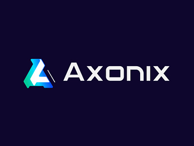 Axonix - Futuristic Letter 'A' Logo | Modern Tech Branding 3d abstract alogo branding design futuristic identity innovative letteralogo logo logodesign logodesigner logoforsale modernlogo professional startup symbol techlogo