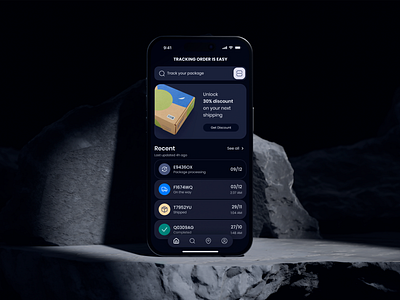 Shipping Mobile App app app design application ui delivery app logistics mobile mobile app design mobile app ui mobile ui modern app ui popular shipping app ui ui design ui ux ui ux design
