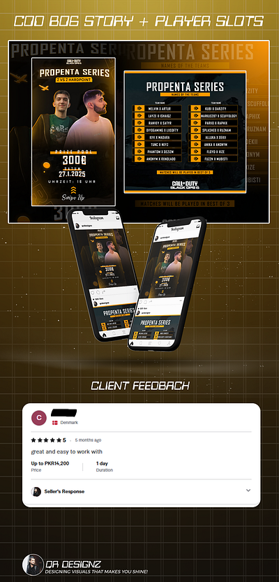 BO6 eSports Tournament Posters adobe photoshop bo6 cod posters esports poster gamiing posts poster design tournment banners