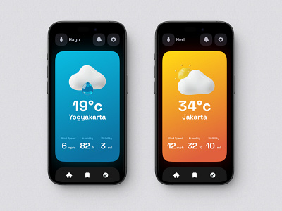 Weather app app branding design graphic design illustration logo typography ui ux vector