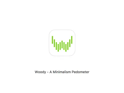 An iOS Pedometer App Icon app icon ios pedometer
