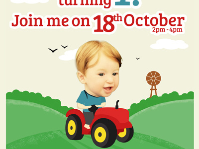 Birthday Invite baby birthday invite
