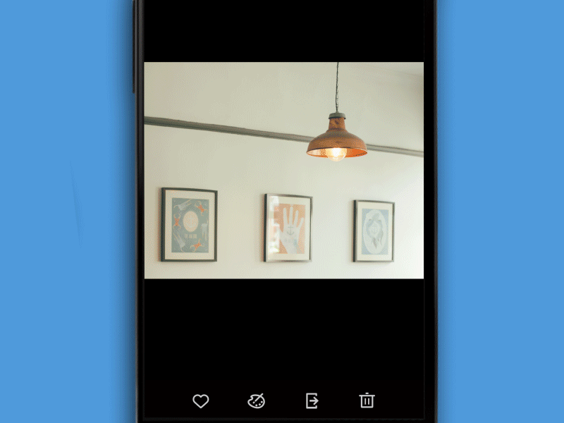 Photo Edit android animation delete edit line photo