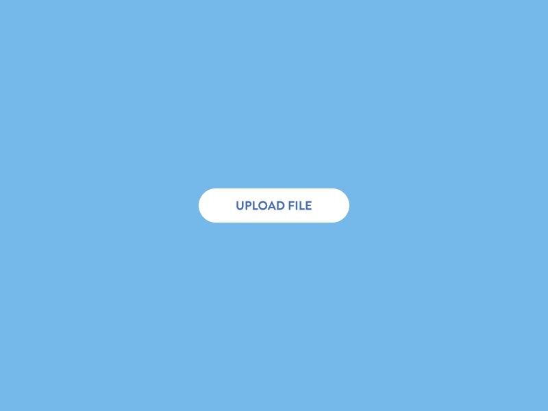 Button Concept animation button close drawer flat import motion open ui upload ux