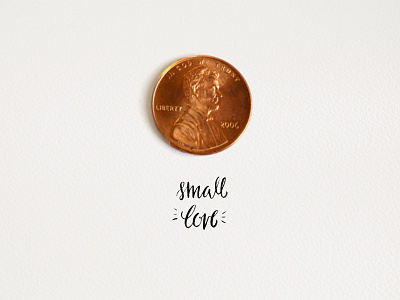 Day 55 of 365 Days of Lettering calligraphy hand lettering lettering penny script small tiny type