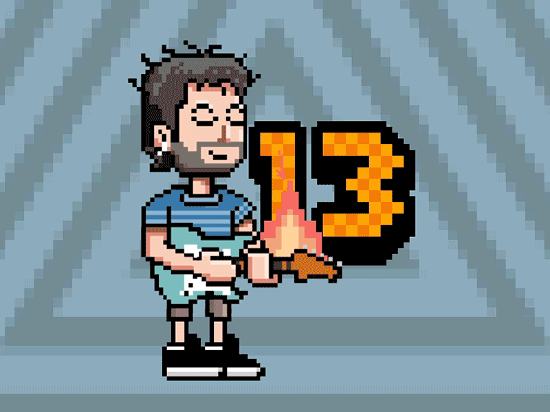 Rock Academy / You Tube Game 8 bits game pixel art retro snes
