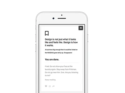 Quote - X-Cube Tumblr Theme blogging minimal post quote reblog simple theme tumblr tumblr theme ui web web design