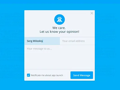 Contact Form contact design form miloskiy popover web