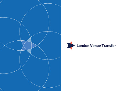 LVT blue colorful icon logistic logo london mark star