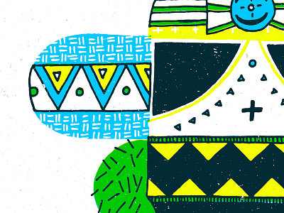 Mask01 3 color kachina mask neon silkscreen