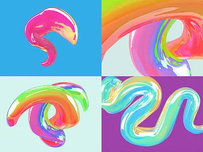 BLOBS 3d abstract c4d cinema 4d