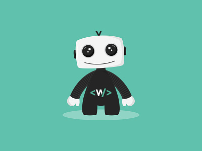 Meet Wicko! character character design cute illustration mascot robot vector
