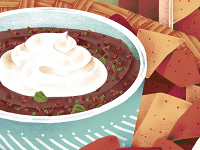 Black Bean Dip food