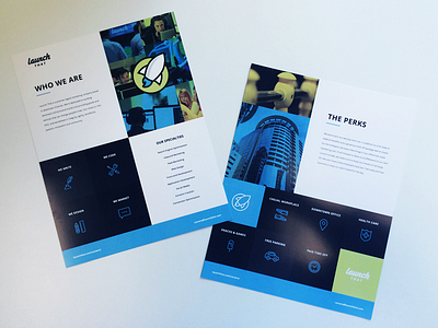 Recruiting Materials hiring layout page print