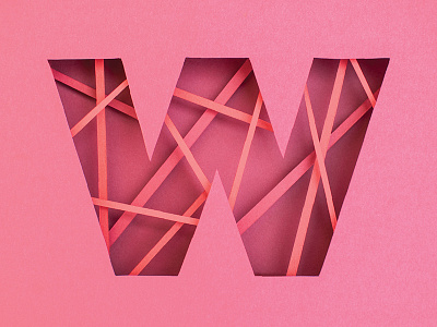 Handcut paper posters craft handcut letter paper papercut typography xcato