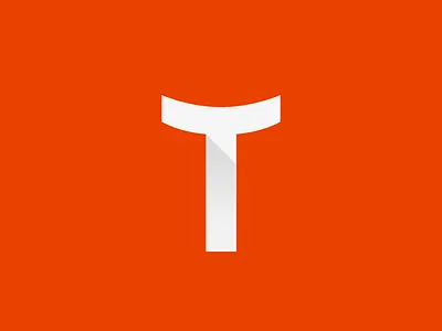 T is for Todos branding letter logo mark symbol t