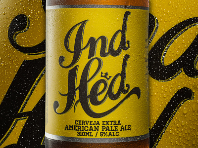 IndHed beer beer photography cerveja cerveja artesanal indhed cerveza craftbeer indhed indhed craftbeer label design