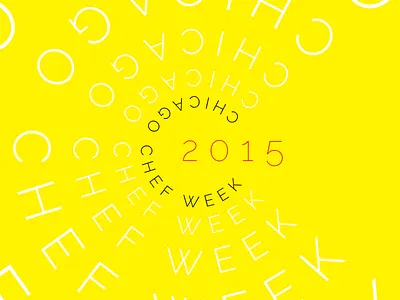 Chicago Chef Week Branding branding chef chicago week