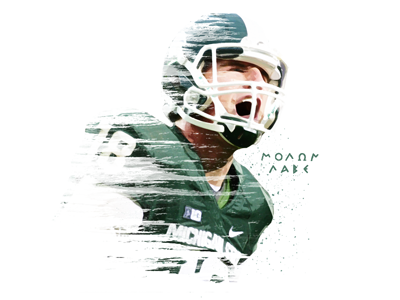 μολὼν λαβέ connor cook michigan state molon labe μολὼν λαβέ