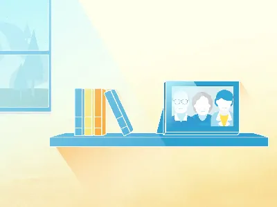 We Care for our family animation family illustration motion graphics vector