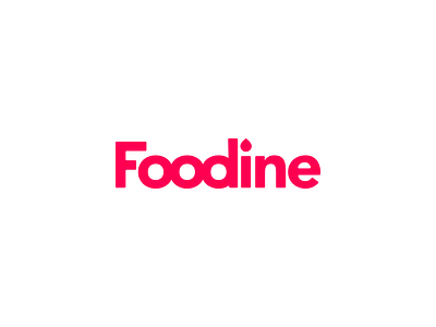 Foodine Logo app burger food food truck ios logo