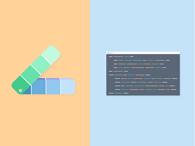 Design & Development code pantone swatch text editor