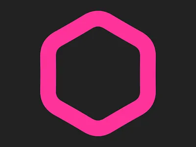 Hexagon hexagon hive icon logo