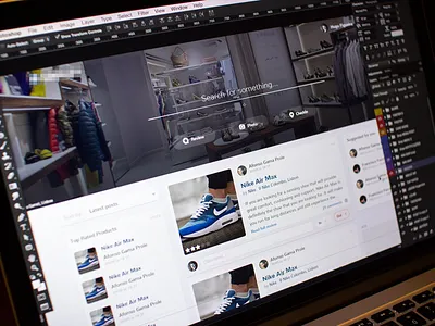 Web platform app button comment feed ghost header message mobile photo platform review web