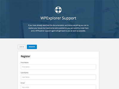 Support site docs forms site support wordpress