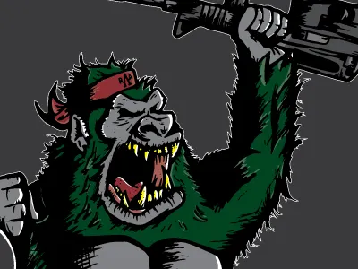 Gorilla design details gorilla guns power