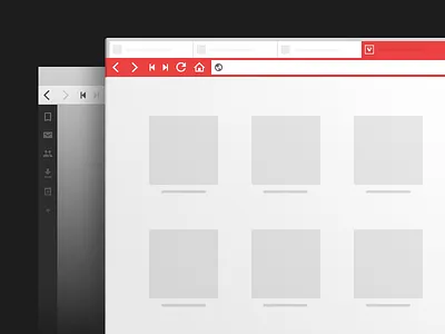 Vivaldi 3d browser depth illustration ui vivaldi