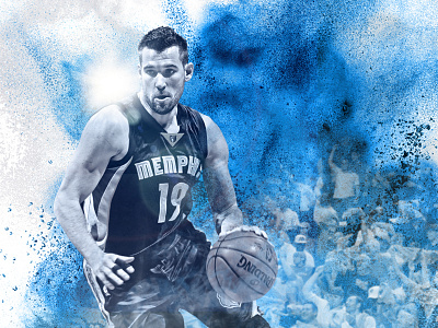 Beno On Blue basketball blue grizzlies nba sports