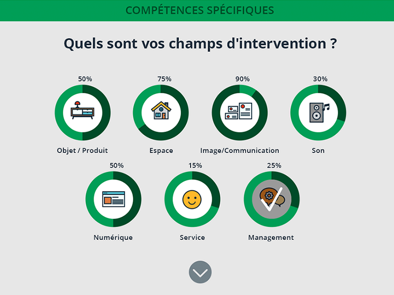 Survey design designer flat icon illustration number pie chart poll statistic survey