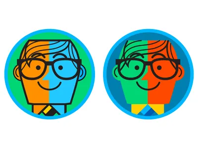 Character Studies character design flat illustration nerd