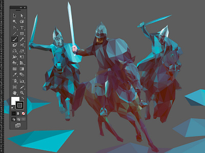 Victory on ice battle on ice horses knight medieval on ice russia sword victory