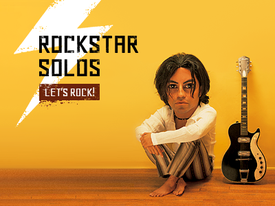 Rockstar Solos actor cartoon cool cute face game grunge guitar rock rockstar toy