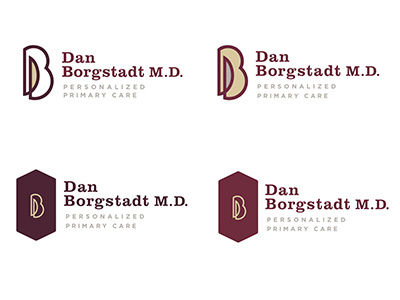 Dan Borgstadt Logo - Concept branding doctor identity logo