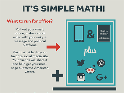 Tweet Money Out of the Vote: Infographic candidates election infographic millions obama presidential romney television