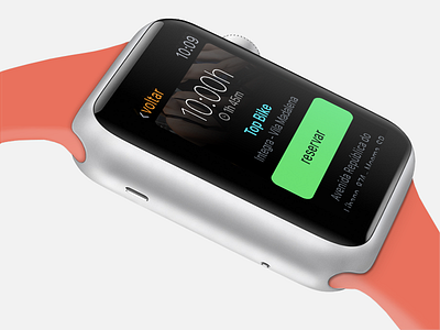 Lovelo's Watch apple button fitness green lovelo time ui ux watch