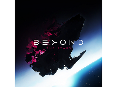 Destruction — BEYOND THE STARS bang beyond big blue cruiser fire planet ship space spaceship stars strike