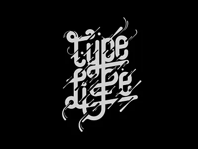 Type Life | Lettering graphic illustration lettering type typography vector