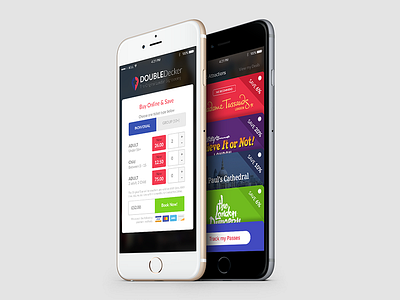 Book Now! app book now bus double decker iphone london mobile travel trip ui ux