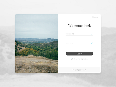 Login Screen Design login sketch ui